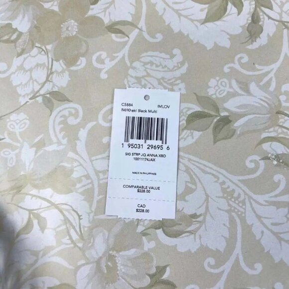 COACH C5884 WOMEN'S FOLDOVER CROSSBODY CLUTCH IN KHAKI BLACK MULTI - Picture 5 of 5